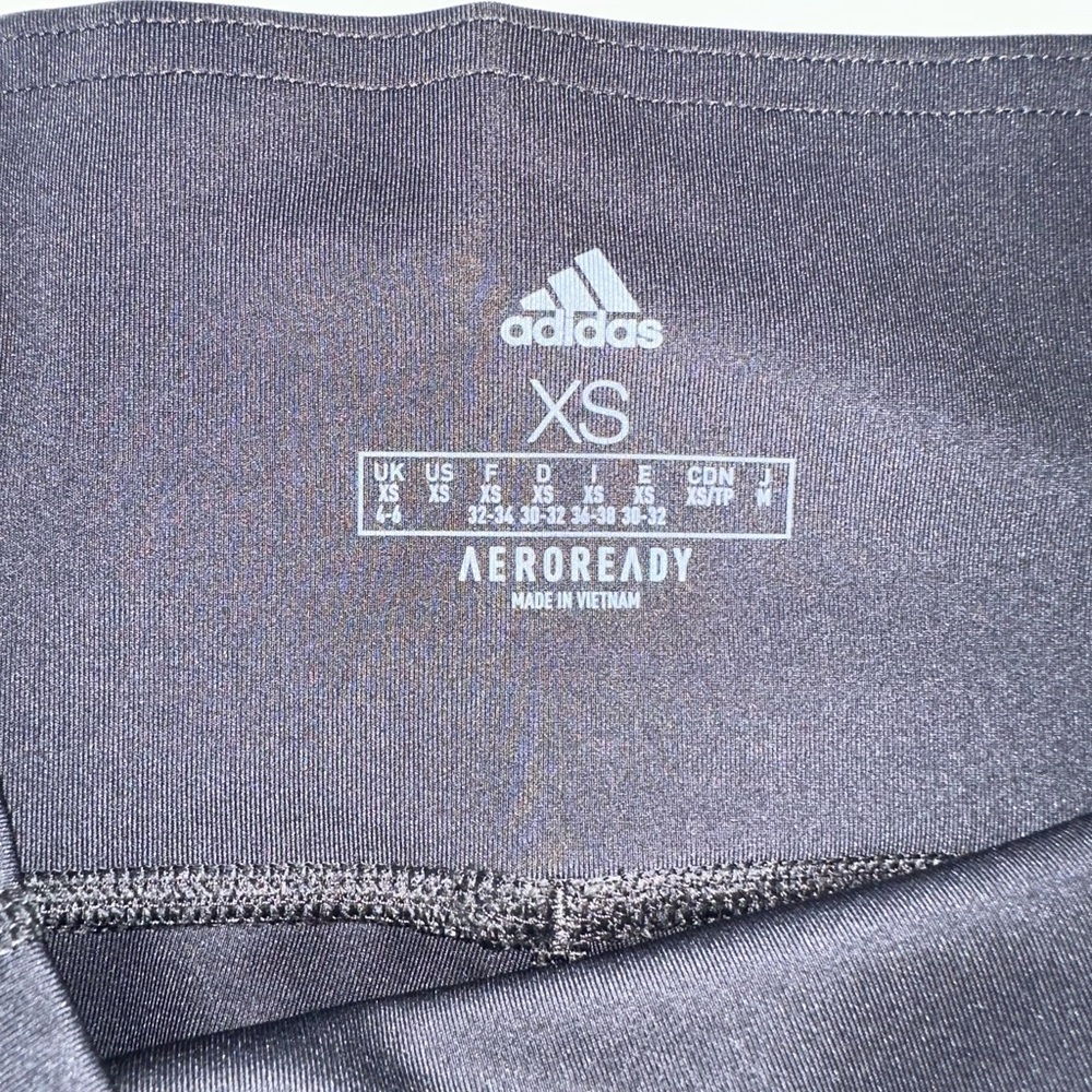 Adidas Women Black Joggers with White Stripes - Picture 4 of 7